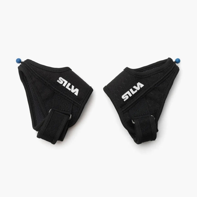 Pair of black Silva hiking pole gloves