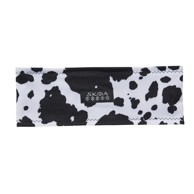 Skida Alpine Headband in Moo Cow print