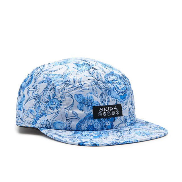 Skida brim hat in 'amrita' pattern