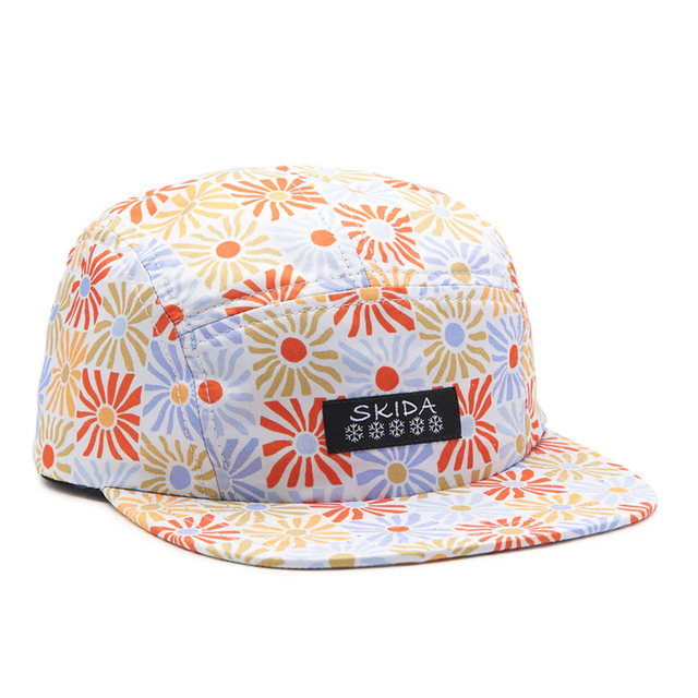 Skida brim hat in 'superstar' pattern