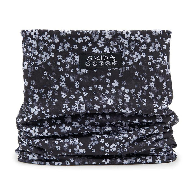 Skida alpine neckwarmer in 'daisy jones' pattern