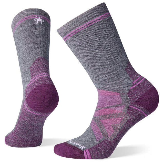 Women's Smartwool Hike Full Cushion crew socks in Medium Gray colour