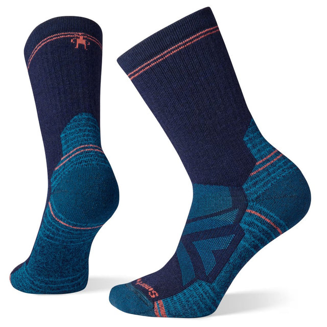 Women's Smartwool Hike Full Cushion crew socks in Deep Navy colour