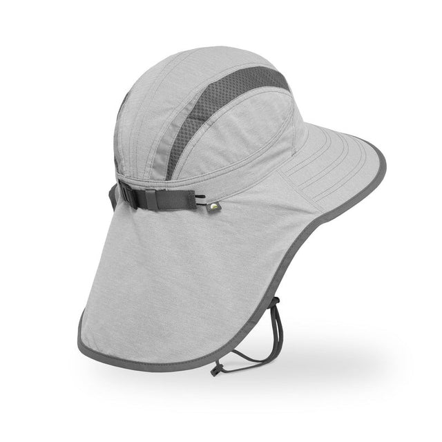 Back view of Sunday Afternoons Ultra Adventure Hat in pumice colour