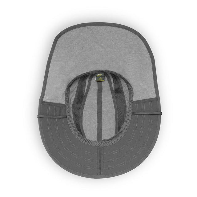 Inside view of Sunday Afternoons Ultra Adventure Hat in pumice colour