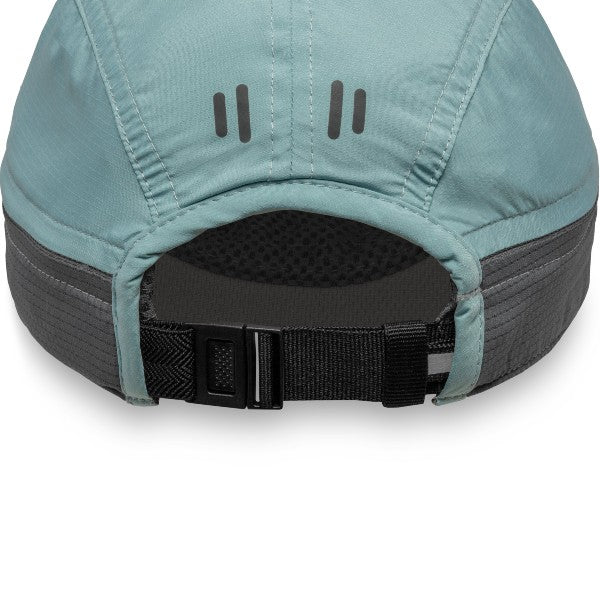 Back view of Sunday Afternoons VaporLite Cape running cap in stone blue
