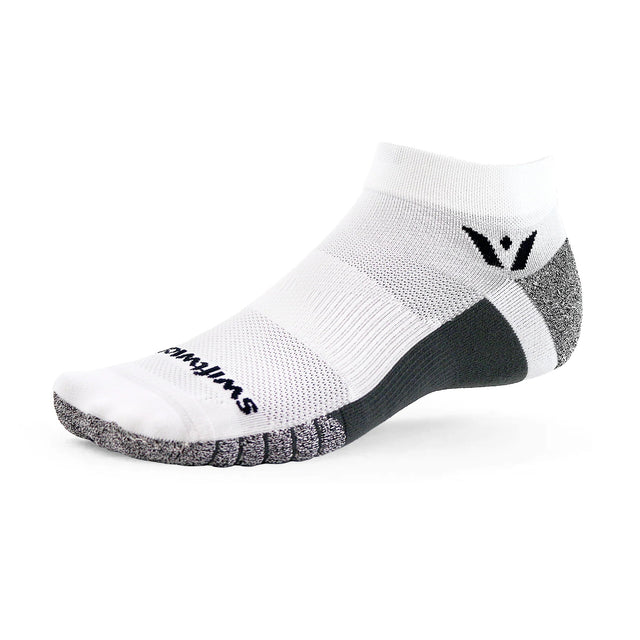 White swiftwick flite xt one sock