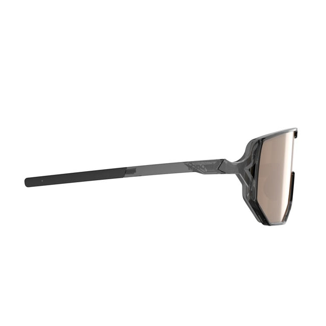 Side view of tripoint 003 Reschen sunglasses, transparent black frame/polarized lens