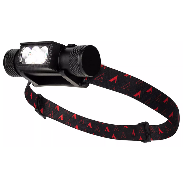 Headlamp configuration of the UltrAspire Lumen 850 Duo waist light