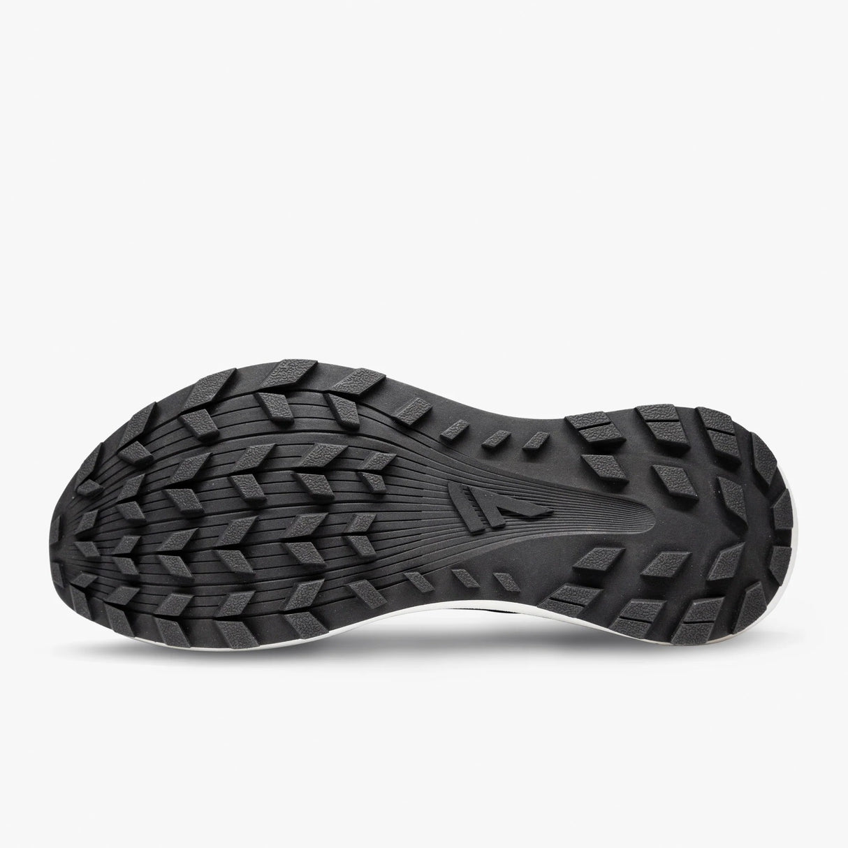 Sole of VJ Shoes Ultra 3 trail running shoe in navy colour