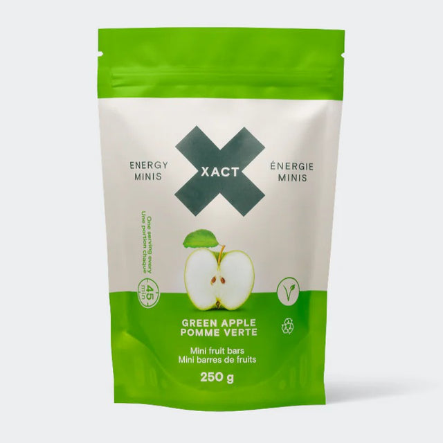 XACT Energy minis pouch, green apple flavour