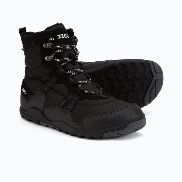 Pair of men's black Xero Shoes Alpine boots