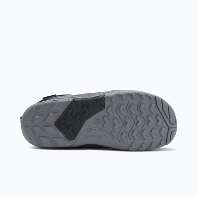 Sole of youth's black Xero Shoes Alpine boot