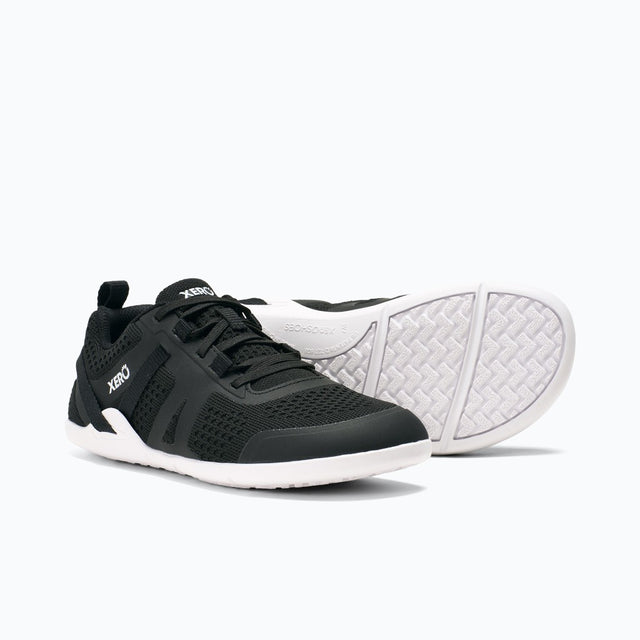 Pair of women's black Xero Shoes Prio Neo sneakers
