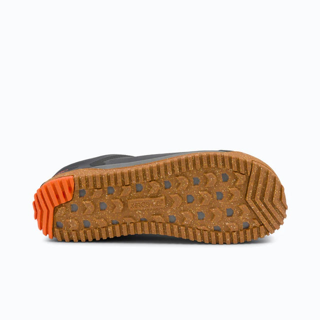 Sole of men's faded black Xero Shoes Ridgeway hiking shoe