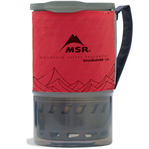 MSR WindBurner Personal Stove System 1.0 L Red