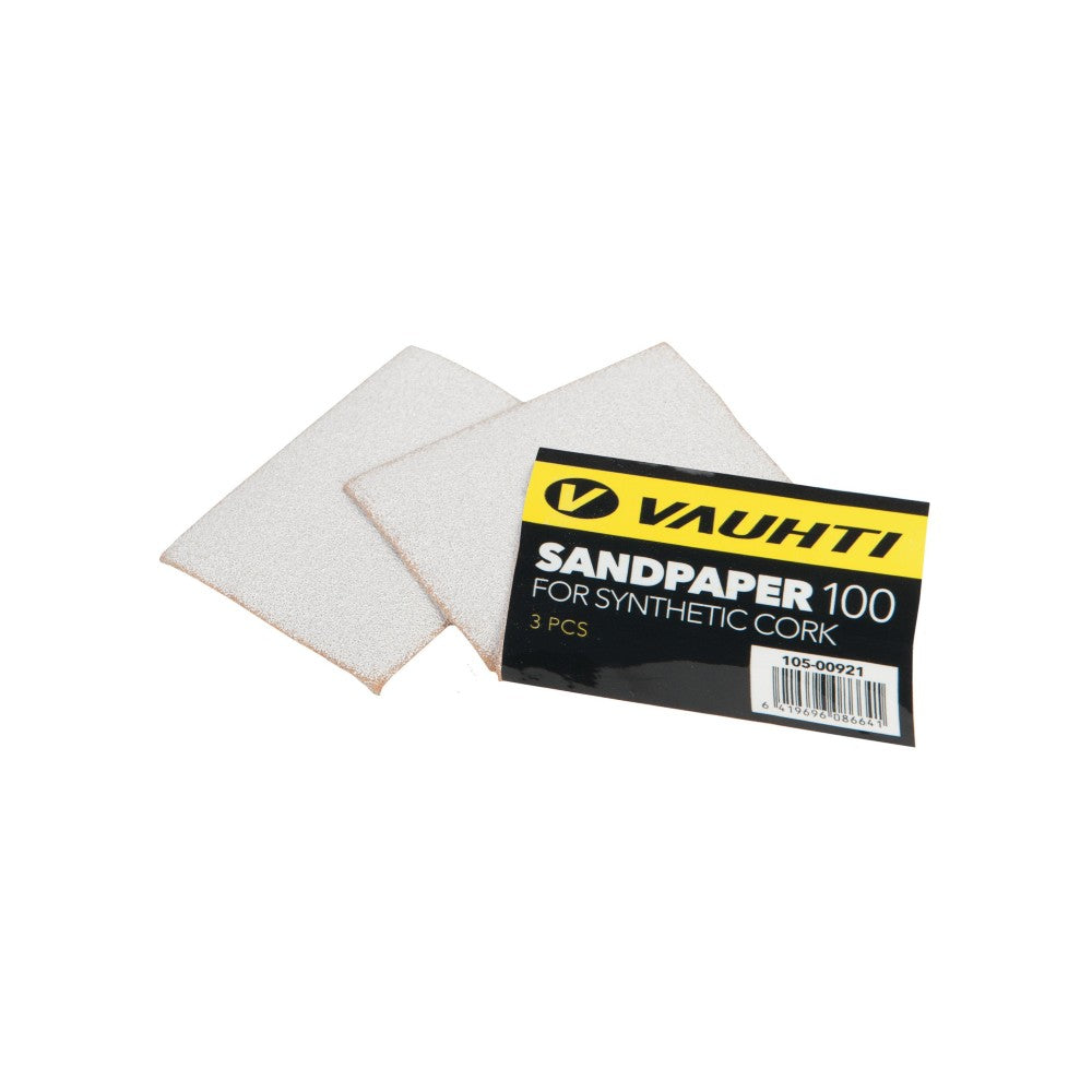 Vauhti Sandpaper for Synthetic Cork, 3pc