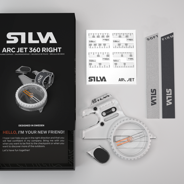 Silva Arc Jet 360 Right Compass