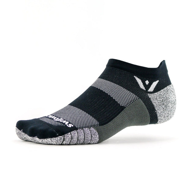 Swiftwick Flite XT zero tab sock in black