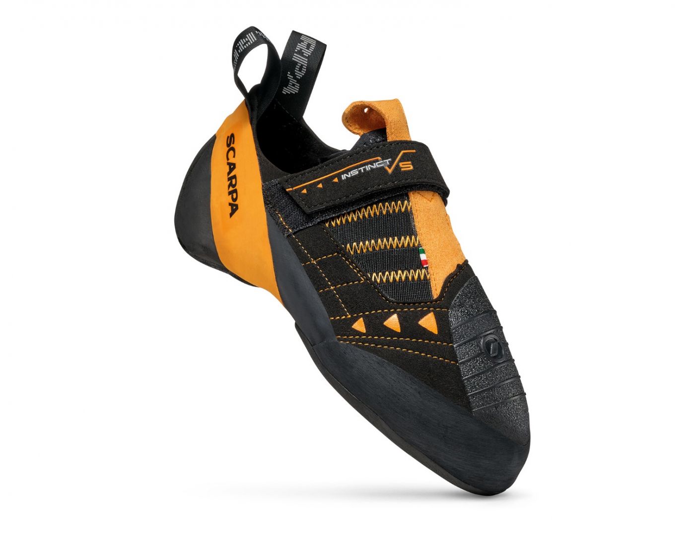 Men's Scarpa Instinct VS Climbing Shoes black orange