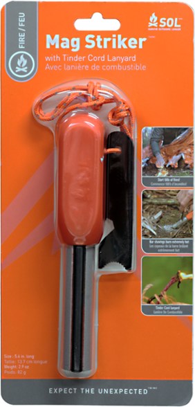 SOL Mag Striker with Tinder Cord