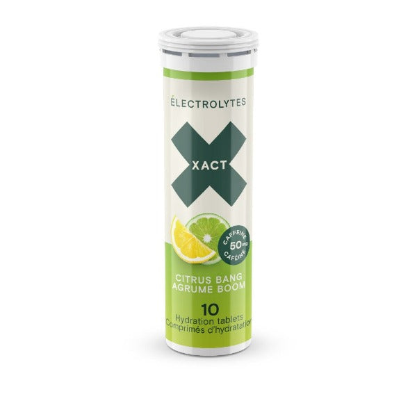 Citrus Bang xact nutrition sport hydration tablets bottle