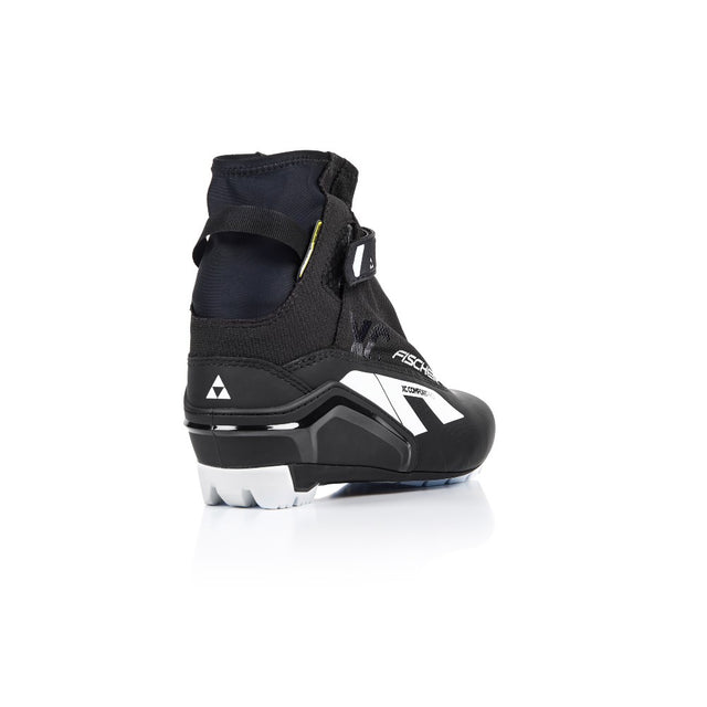 Back view of men's Fischer XC Comfort Pro nordic ski boot