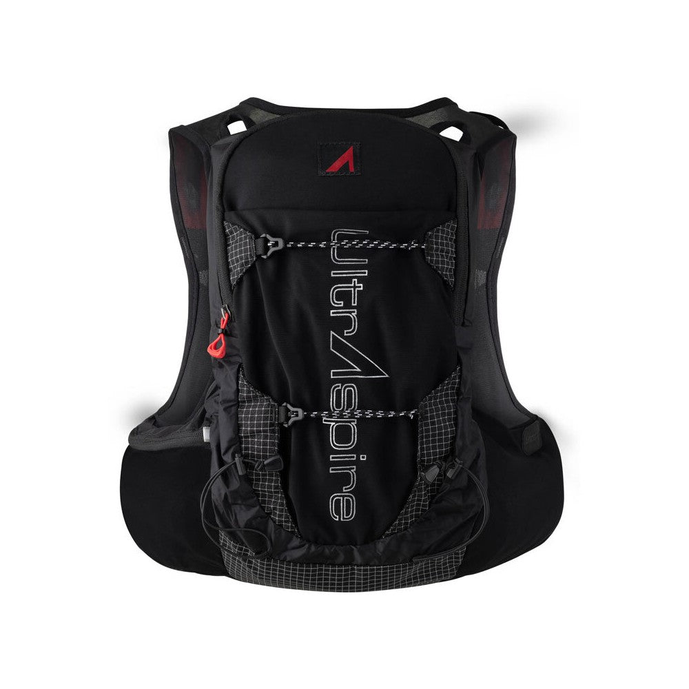 Back view of the UltrAspire Zygos 5.0 hydration pack/running vest