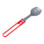 MSR folding spork, red