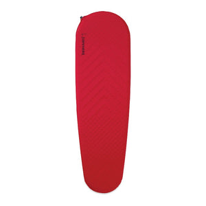 Top view of women's cayenne (red) Therm-a-Rest ProLite Plus sleeping pad