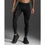 Front view of men's 2XU compression tights