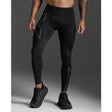 Front view of men's 2XU compression tights