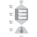 MSR Access 3 Tent