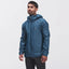 Front view of men's blue 7mesh Guardian Air jacket