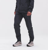 Side on-model view of men's 7mesh Guardian Apex rain pants