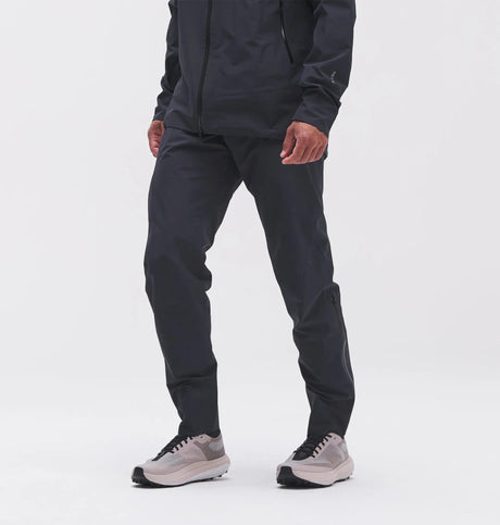 Side on-model view of men's 7mesh Guardian Apex rain pants