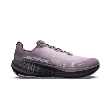 Side view of women's Blue Hour/Dawn Altra Experience Flow 3 GTX road running shoe