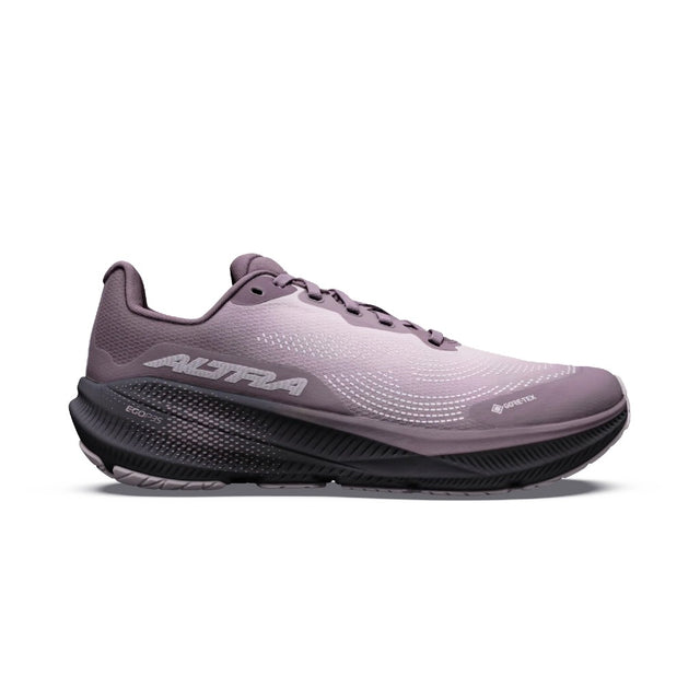 Side view of women's Blue Hour/Dawn Altra Experience Flow 3 GTX road running shoe