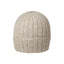 Front view of Ambler Addison wool toque in heather stone colour