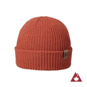 Front view of Ambler Hawken toque in terracotta colour