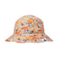 Front view of Ambler Kid's Bucket Hat in Foxes colour