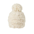Front view of Ambler Maddison wool toque in natural colour