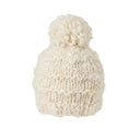 Front view of Ambler Maddison wool toque in natural colour