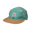 Front view of Ambler Mountain Groovy Kids hat in jelly mint colour