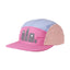 Front view of Ambler Sleuth Kid's Hat in Electric Rose colour