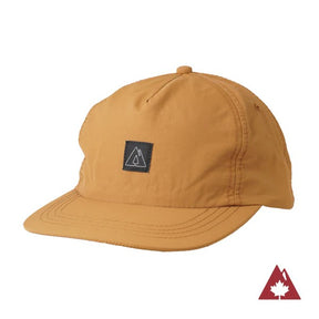 Front view of Ambler Trailhead Hat in Caramel colour
