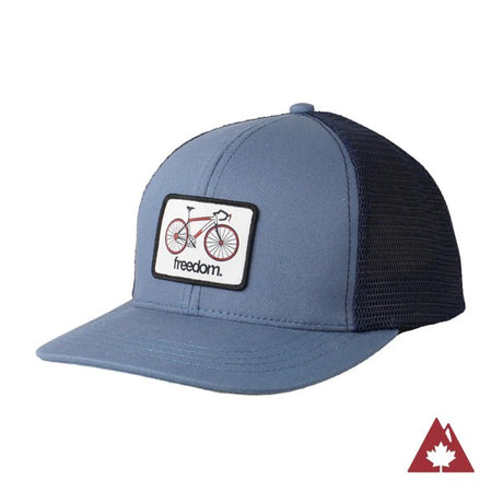 Front view of Ambler Venture Hat in Slate colour