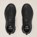 Top view of men's Arc'teryx Norvan 4 Nivalis running shoe in Black/Black colour