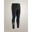 Arc'teryx front view of Norvan Men's tight in colour black