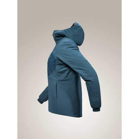 Arc'teryx Women's Proton hoody jacket side view in Nightscape colour